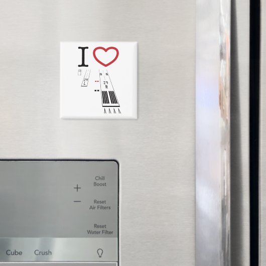 Luchthavenbanen 29L en 29R — magneet (Insitu (Koelkast))