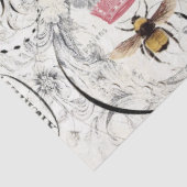 Luchthavenblad voor koningin Bee Tissuepapier (Detail)