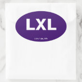 Luchthavencode - Kleine Herfsten, Minnesota Ovale Sticker (Tas)