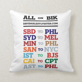 Luchthavencode Kussen