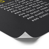 Luchthavencode reisthema Weddenschappen Poster (Hoek)