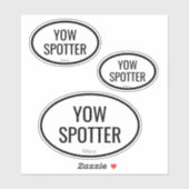 Luchthavencode Spotter Aangepast - Uitgesneden Vin Sticker (Vel)