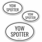 Luchthavencode Spotter Aangepast - Uitgesneden Vin Sticker (Voorkant)