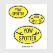 Luchthavencode Spotter Aangepast - Uitgesneden Vin Sticker (Vel)