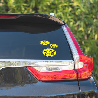 Luchthavencode Spotter Aangepast - Uitgesneden Vin Sticker