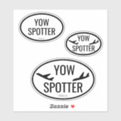 Luchthavencode Spotter Aangepast - Uitgesneden Vin Sticker (Vel)