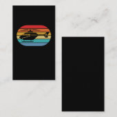 Luchthavenhelikopter Visitekaartje (Voorkant / Achterkant)