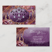 Luchthavenier Interieur Ontwerp onroerend goed Visitekaartje (Voorkant / Achterkant)