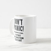 Luchthaveninformatieassistent Koffiemok (Voorkant links)
