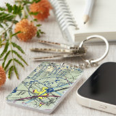 Luchthavenkaart van Salina/taxisdiagram Sleutelhanger (Voorkant Rechts)