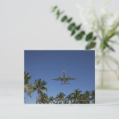 Luchthavenlanding in Miami Briefkaart (Staand voorkant)