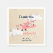 Luchthavenpapier Napkins Servet (Voorkant)