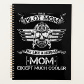 Luchthavenpiloot mam, net als een normale mam, beh planner (Voorkant)