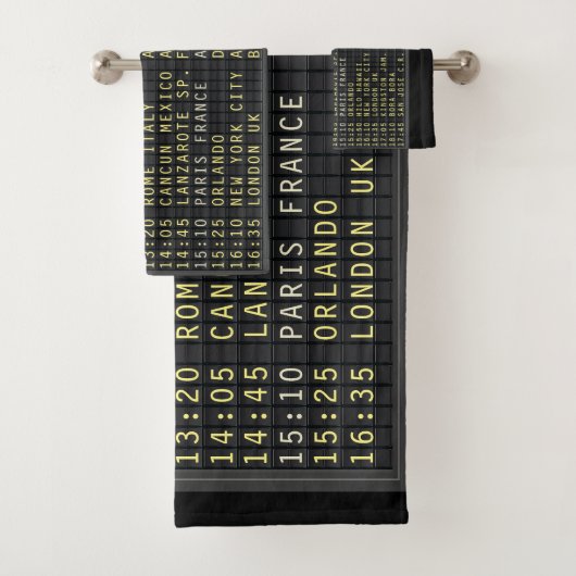 Luchthavenraad (aanpasbaar) bad handdoek (Insitu)