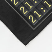 Luchthavenraad (aanpasbaar) fleece deken (Hoek)