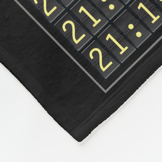 Luchthavenraad (aanpasbaar) fleece deken (Hoek)