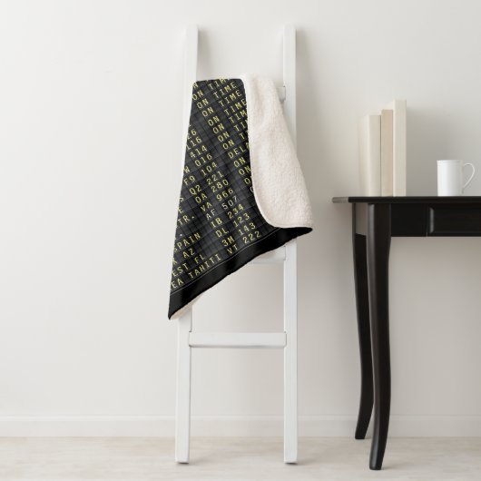 Luchthavenraad (aanpasbaar) sherpa deken (In situ)