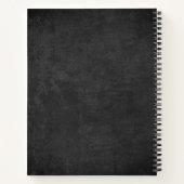 Luchthavenraad (alle tekst aanpasbaar) notitieboek (Achterkant)