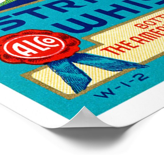 Luchthavenrecht — Whiskey Poster (Hoek)