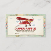 Luchthavenreiskaart voor Baby shower Informatiekaartje (Voorkant)