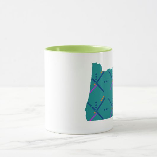 Luchthaventapijt Portland Oregon PDX Mok (Midden)