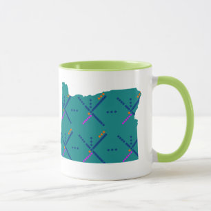 Luchthaventapijt Portland Oregon PDX Mok