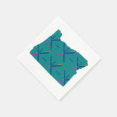 Luchthaventapijt Portland Oregon PDX Servet (Hoek)