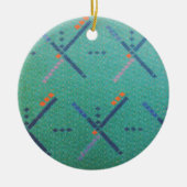 Luchthaventapijt van Portland Oregon Keramisch Ornament (Voorkant)