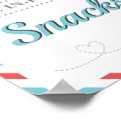 Luchthavenvlucht met tussenvel poster (Hoek)