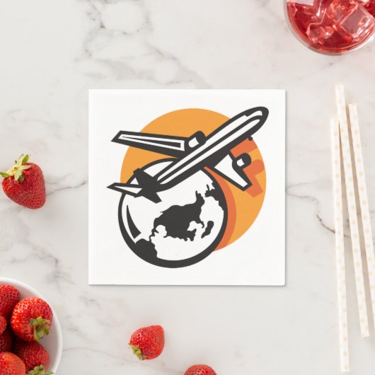 Luchthavenwerkpapier Servetten (Insitu)