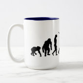 Luchthavenwerktoren Tweekleurige Koffiemok (Links)