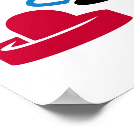 Luchthockey Poster (Hoek)