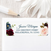 Luchtig Bourgondië Retouradreslabel Etiket (Insitu)