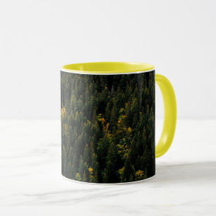 "Luchtig Dennenbos Herfst Mok