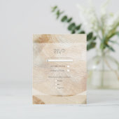 Luchtig Neutraal Natuurlijk Element Bohemen Boho R Kaart (Staand voorkant)