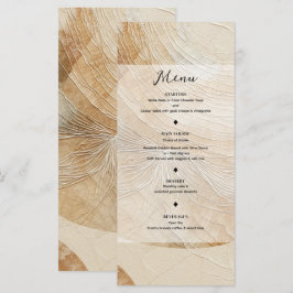 Luchtig neutraal natuurlijk element Bohemian Boho  Menu