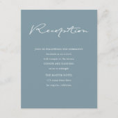 Luchtig Pastel | Ontvangst Bijlagekaart Informatiekaartje (Voorkant)