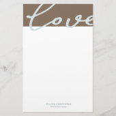 Luchtig Pastel | Persoonlijk Briefpapier (Voorkant)