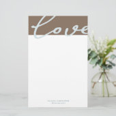 Luchtig Pastel | Persoonlijk Briefpapier (Staand voorkant)