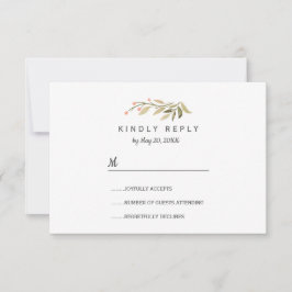 Luchtig roze weide wild Bloemen Bruiloft RSVP