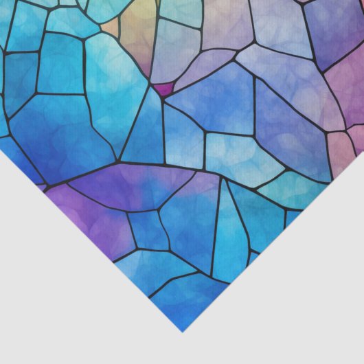 Luchtig spectrum Regenboog Decoupage Tissuepapier (Detail)