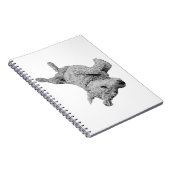 Luchtige lijnen notitieboek (Rechterzijde)