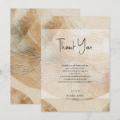 Luchtige Neutrale Natuurlijke Elementen Boheemse B Kaart (Voorkant / Achterkant)