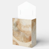 Luchtige neutrale natuurlijke elementen Bohemian B Bedankdoosjes (Geopend)