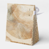 Luchtige neutrale natuurlijke elementen Bohemian B Bedankdoosjes (Achterkant)