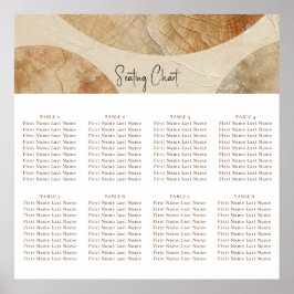 Luchtige neutrale natuurlijke elementen Bohemian B Poster