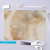 Luchtige neutrale natuurlijke elementen Bohemian B Tissuepapier (Craft)