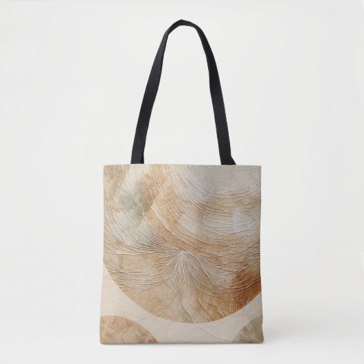 Luchtige neutrale natuurlijke elementen Bohemian B Tote Bag (Voorkant)