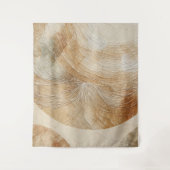 Luchtige neutrale natuurlijke elementen Bohemian B Wandkleed (Voorkant)