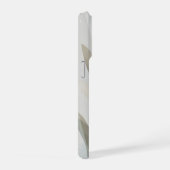 Luchtige Organische Botanische Abstracte – Zachte iPhone Hoesje (Rechterkant)